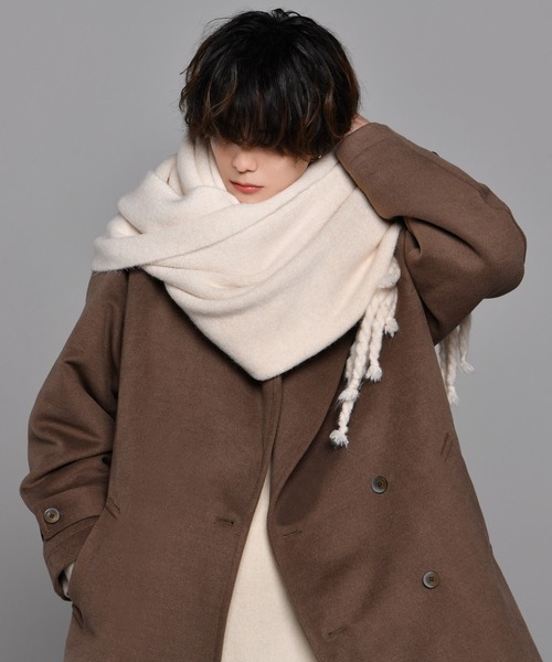 ADRER（アドラー） マフラー FREE ブラック メンズ : ZOZOTOWN Yahoo