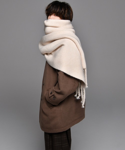 ADRER（アドラー） マフラー FREE ブラック メンズ : ZOZOTOWN Yahoo