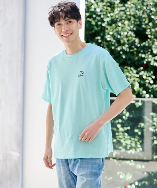 超希少　アーノルドパーマー　tシャツ 花刺繍　ロゴ入り　ワンポイント　ここだけ Arnold Palmer tシャツ シェア カノコ ワンポイント刺繍 Tシャツ