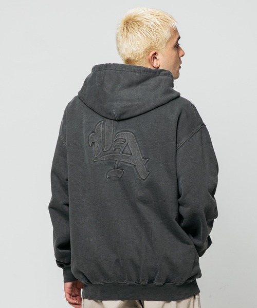 ホットセール 「XLARGE」 XLARGE ジップアップパーカー メンズ ブラック M ジャケット・アウター