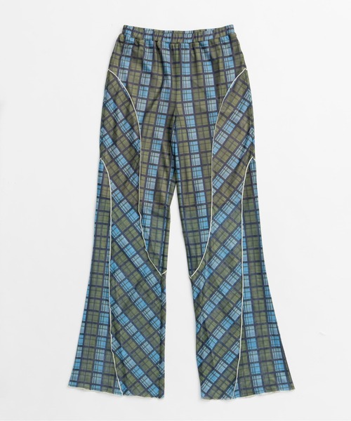 maison special チェックパンツ MAISON SPECIAL パンツ Panel Plaid Pants/パネルチェックパンツ