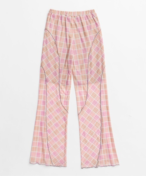 maison special チェックパンツ MAISON SPECIAL パンツ Panel Plaid Pants/パネルチェックパンツ