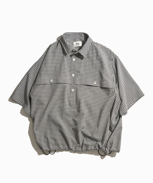 [JEMUT]★25SS★韓国人気★PREZEL OVERFIT CHECK SHIRTS JEMUT】☆男女兼用☆25SS PREZEL OVERFIT CHECK SHIRTS (Jemut