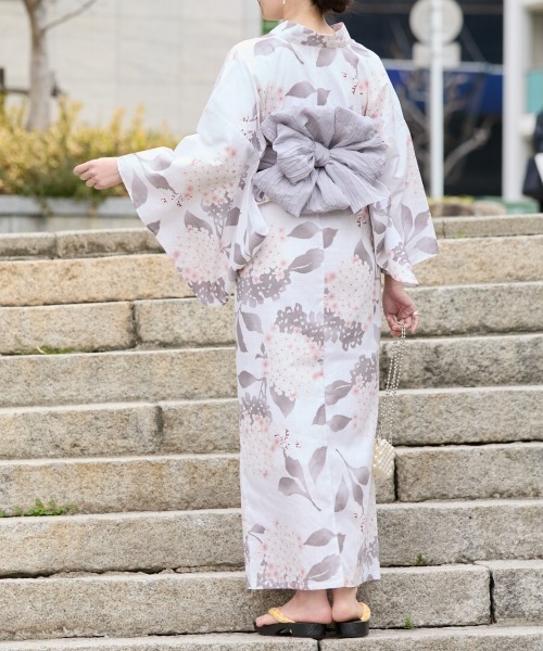 slattgir 浴衣 高身長 花柄浴衣セット（ゆかた＋へこ帯