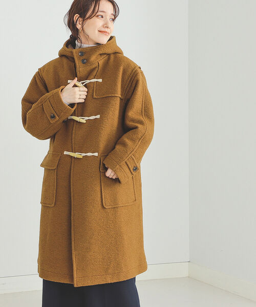 BEAMS HEART（ビームス ハート） ダッフルコート FREE ベージュ