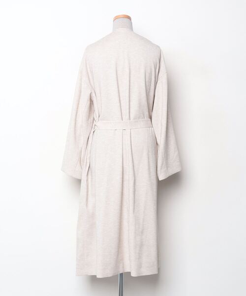 「allureville」 ノーカラーコート 2 ライトベージュ レディース_画像2