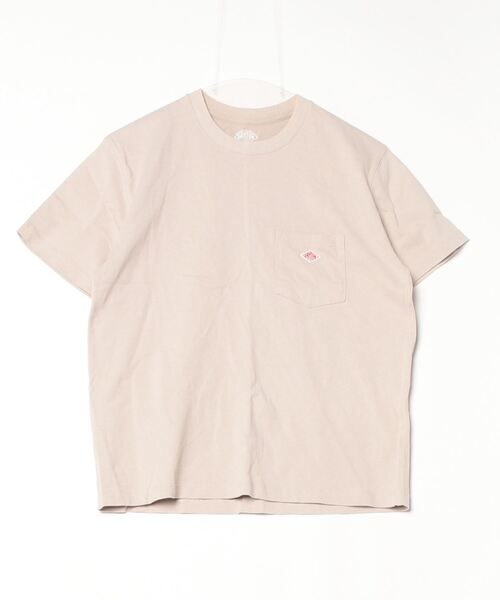 Danton 「DANTON」 半袖カットソー 36 グレイッシュベージュ