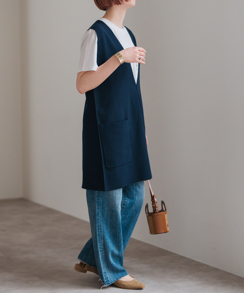 Spick＆Span tシャツ 「追加2」箔ロゴプリントTシャツ