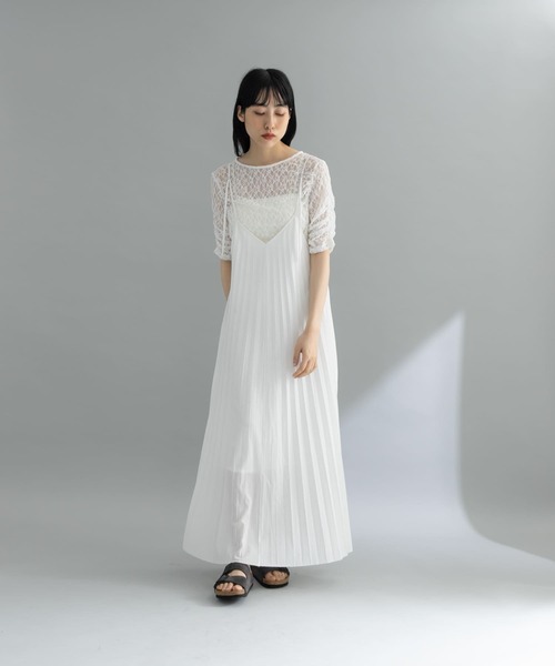 けいぴ様御専用♡ KBF ワンピース 「WEB限定」2WAYプリーツキャミワンピース
