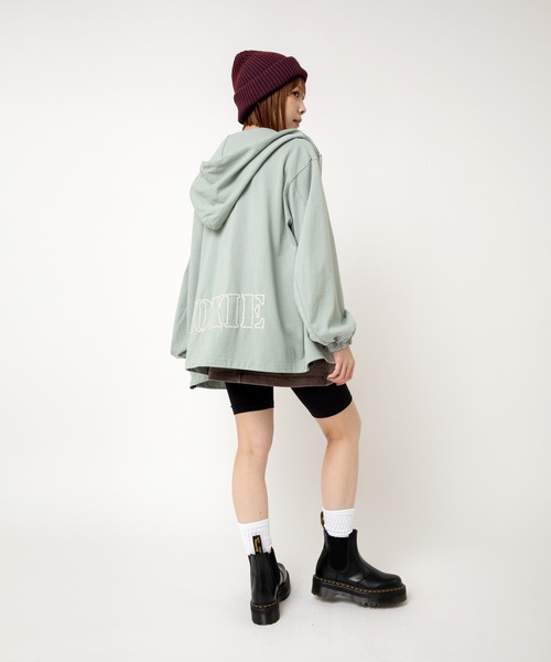 RNA（アールエヌエー） パーカー M2513 ヘビー天竺BIG ZIP UPパーカー