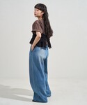 キャミソール ヴィンテージ風 2WAYレースビ...の詳細画像4