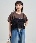 キャミソール ヴィンテージ風 2WAYレースビ...の詳細画像5