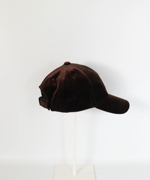 archivio（アルチビオ） キャップ 帽子 「LADIES」ベロアキャップ