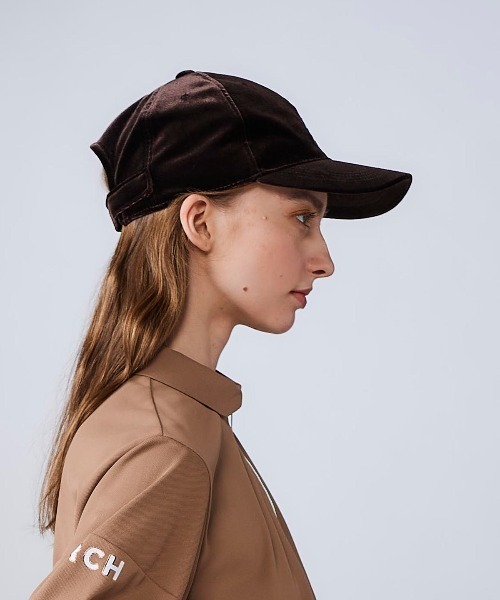 アルチビオ　キャップ　レディース archivio（アルチビオ） キャップ 帽子 「LADIES」ベロアキャップ