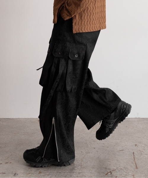 Casper John ワッシャーバギーパンツ ブラック S セール】Washer baggy pants/ワッシャーバギーパンツ（その他