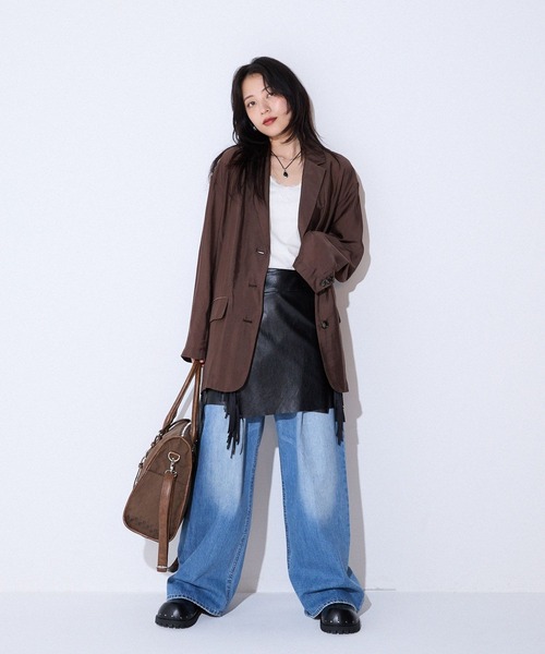 JEANASiS/バックギャザーテーラードジャケットセットアップ JEANASIS（ジーナシス）の「【SET UP対応】バックギャザー