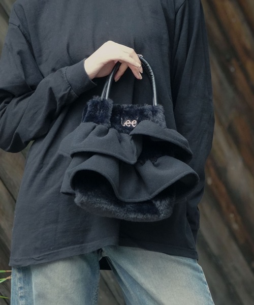 Lee（リー） ショルダーバッグ バッグ 「Lee/リー」モコモコフリル2WAY