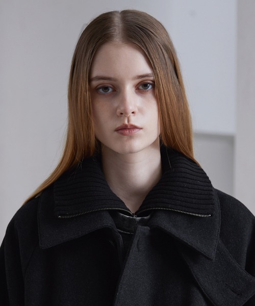 新品未使用 レア ガルデモ LiSA ネックウォーマー CLEL（クレイル） マフラー 「CLEL」Double-Zip Wool Neck Warmer