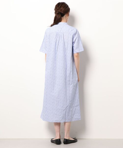 「POU DOU DOU」 半袖ワンピース 3 グレー レディース_画像3