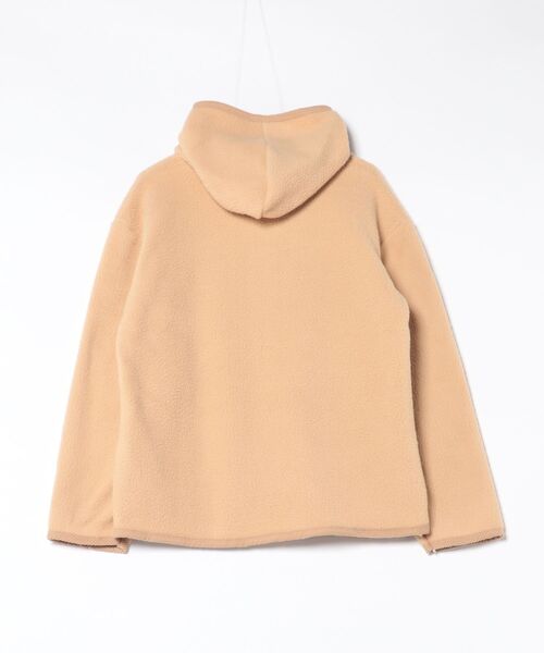 NEW GENTLEMAN コート アウター パフュート ボア フード ブルゾン