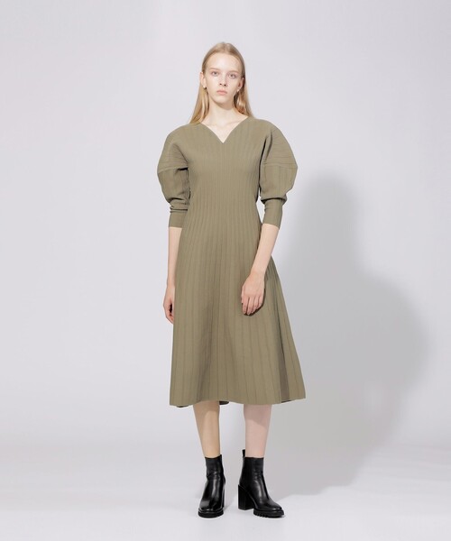 [EPOCA] вязаный One-piece 40 зеленый женский 