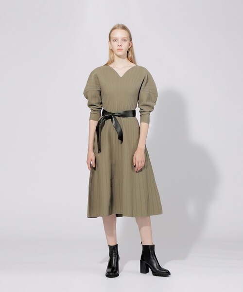 [EPOCA] вязаный One-piece 40 зеленый женский 