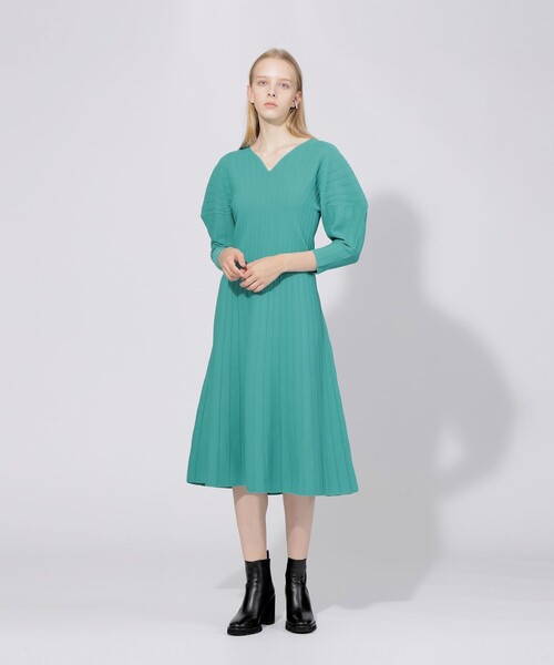 [EPOCA] вязаный One-piece 40 зеленый женский 