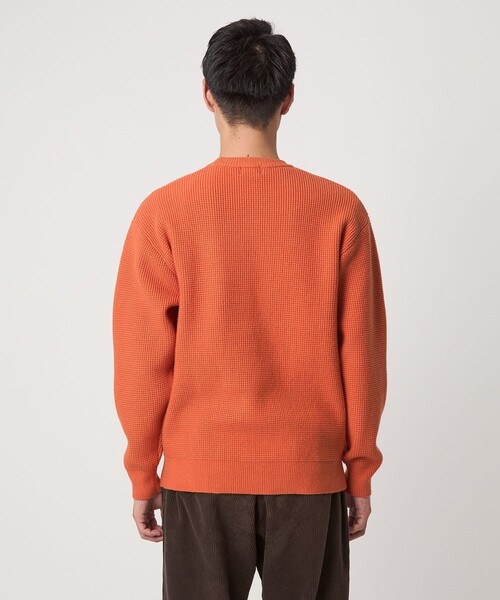 エメレオンドレ　ワッフルニット　クルーネック エメレオンドレ ワッフルニット クルーネック 【公式通販】