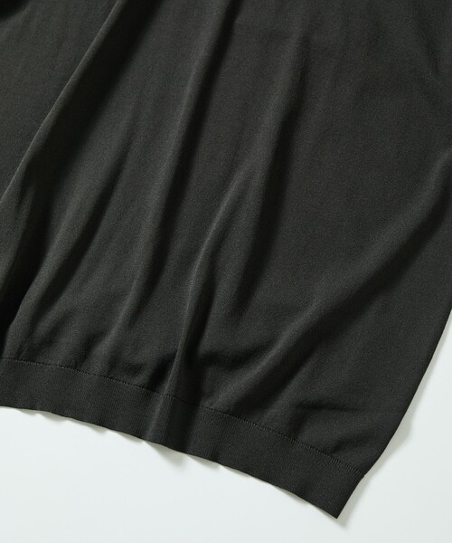 「FREAK'S STORE」 半袖ポロシャツ MEDIUM チャコール メンズ_画像6