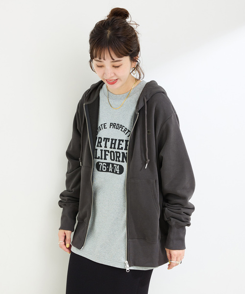 Champion for RHC French Terry スウェットフーディー Champion Men's Lightweight Hoodie French Terry Pullover Shirt