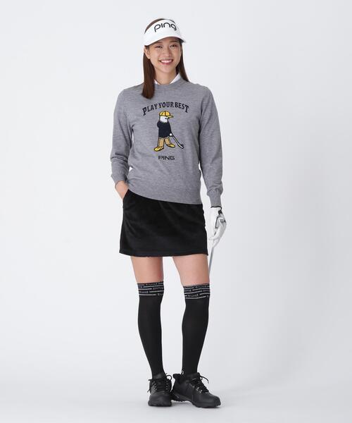 PING（ピン） ニット セーター 「PING APPAREL」Mr.PINGジャカード