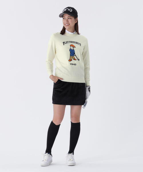 PING（ピン） ニット セーター 「PING APPAREL」Mr.PINGジャカード