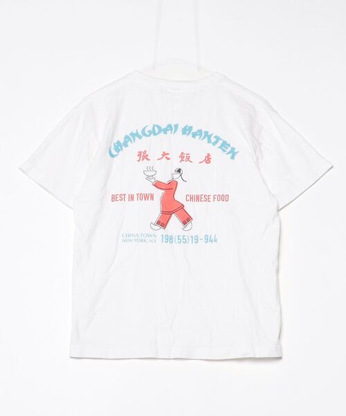 「BEAMS T」 半袖Tシャツ MEDIUM ホワイト メンズ_画像2