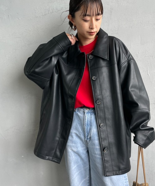 JEANS FACTORY Clothes レザージャケット ライダース 「Jeans Factory