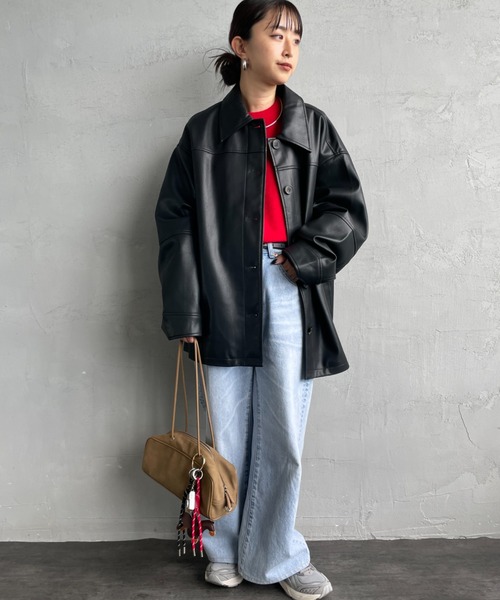 JEANS FACTORY Clothes レザージャケット ライダース 「Jeans Factory
