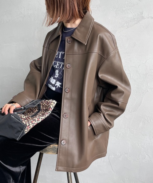 JEANS FACTORY Clothes レザージャケット ライダース 「Jeans Factory