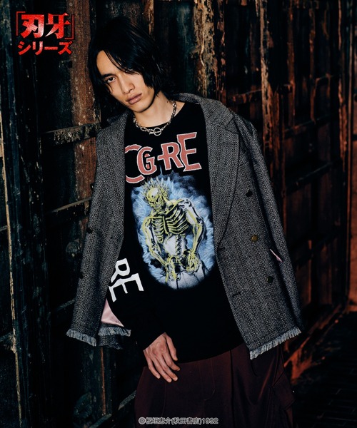 glamb（グラム） tシャツ Yujiro Lightning Cutsew / ユウジロウ