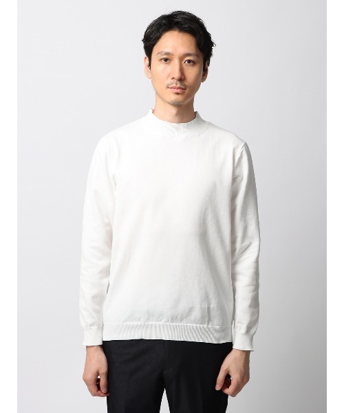 セーター ニット 最高ニット モックネックニット 長袖 ウォッシャブル