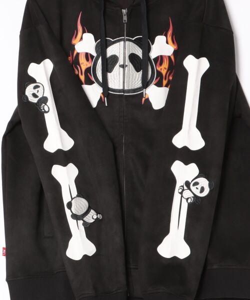 PANDIESTA（パンディエスタ） パーカー パンダボーンフルZIPパーカー