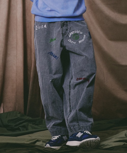 パンツ Universal Style Wear ”ラクガキ” バズーカパンツ メンズ