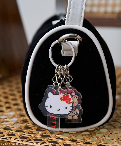Hello Kitty ケース キーホルダー FREAK'S STORE（フリークスストア） キーケース SANRIO/サンリオ 着物