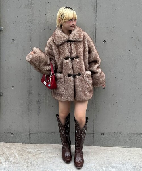 CIAOPANIC（チャオパニック） コート アウター ダッフルボタンファー