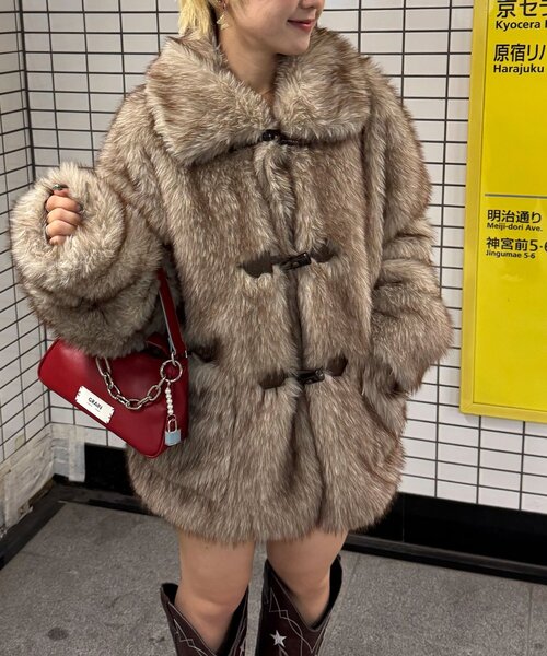 CIAOPANIC（チャオパニック） コート アウター ダッフルボタンファー