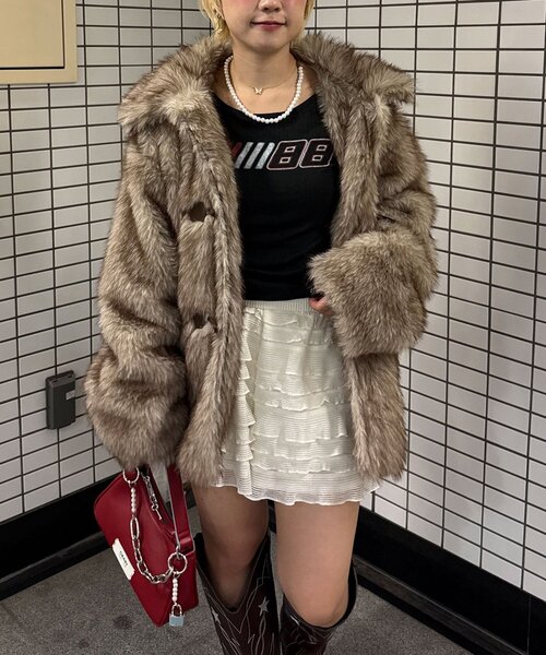 CIAOPANIC（チャオパニック） コート アウター ダッフルボタンファー