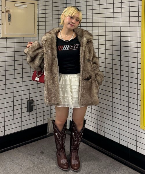 CIAOPANIC（チャオパニック） コート アウター ダッフルボタンファー