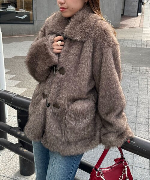 CIAOPANIC（チャオパニック） コート アウター ダッフルボタンファー