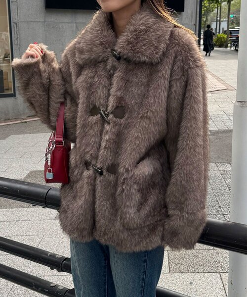 CIAOPANIC（チャオパニック） コート アウター ダッフルボタンファー