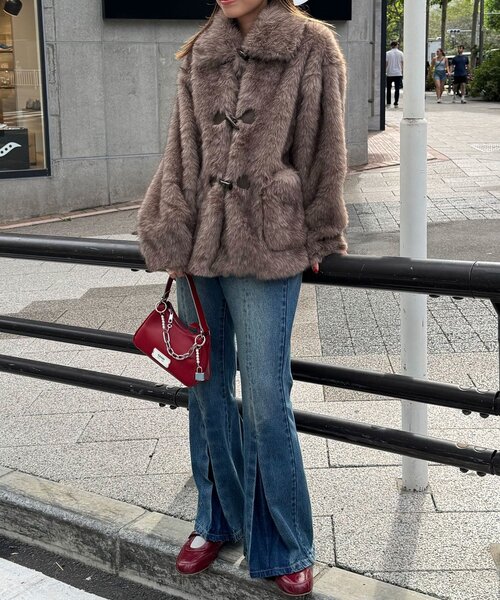 CIAOPANIC（チャオパニック） コート アウター ダッフルボタンファー