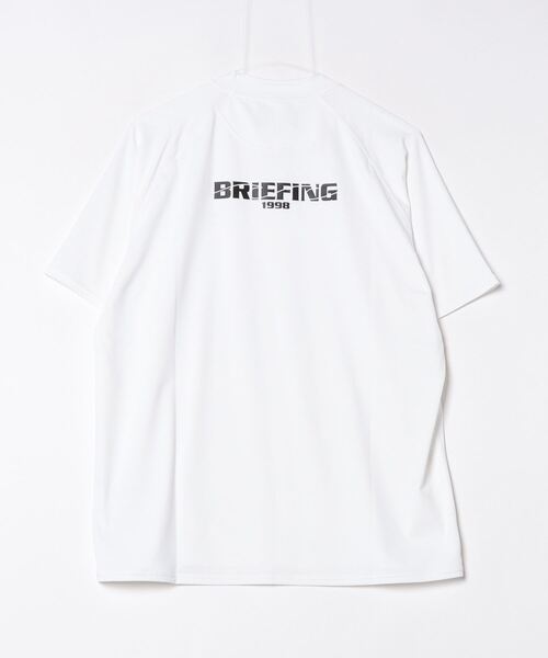 BRIEFING ホワイト Mサイズ シャツ BRIEFING（ブリーフィング） 半袖Tシャツ M ホワイト メンズ