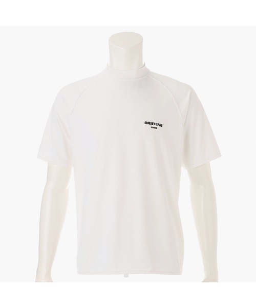 BRIEFING（ブリーフィング） 半袖Tシャツ M ホワイト メンズ